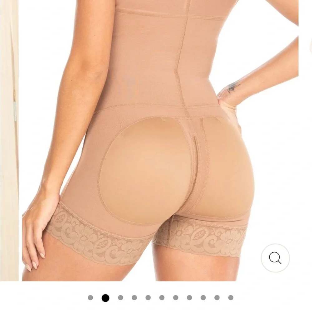 Faja Media: Color Cocoa 3Xl - Picture 5 of 5